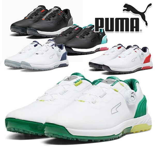 プーマゴルフ2023年秋冬モデルメンズアルファキャットニトロディスクスパイクレスゴルフシューズ378920PUMAGOLF【23】