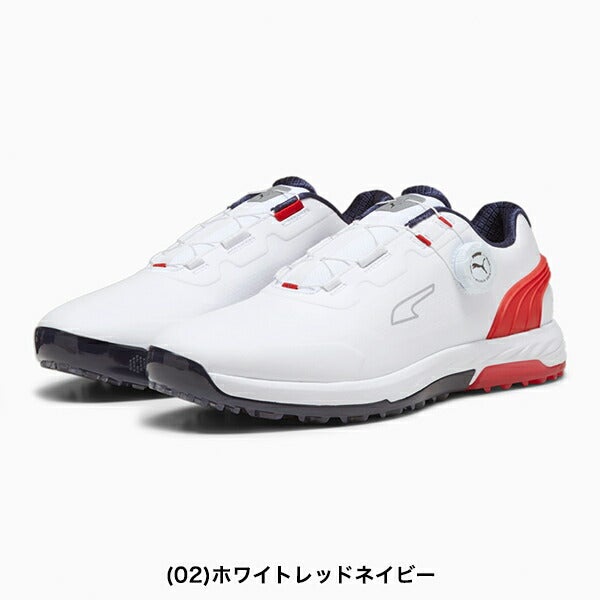プーマゴルフ2023年秋冬モデルメンズアルファキャットニトロディスクスパイクレスゴルフシューズ378920PUMAGOLF【23】