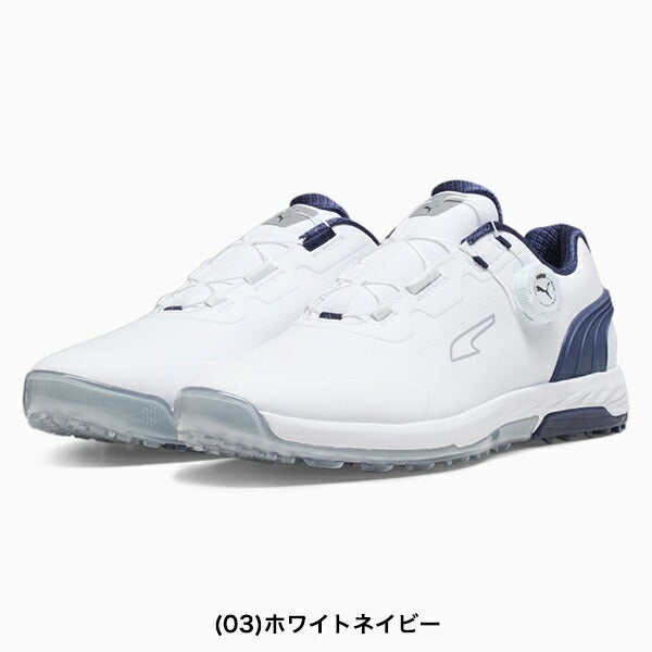 プーマゴルフ2023年秋冬モデルメンズアルファキャットニトロディスクスパイクレスゴルフシューズ378920PUMAGOLF【23】