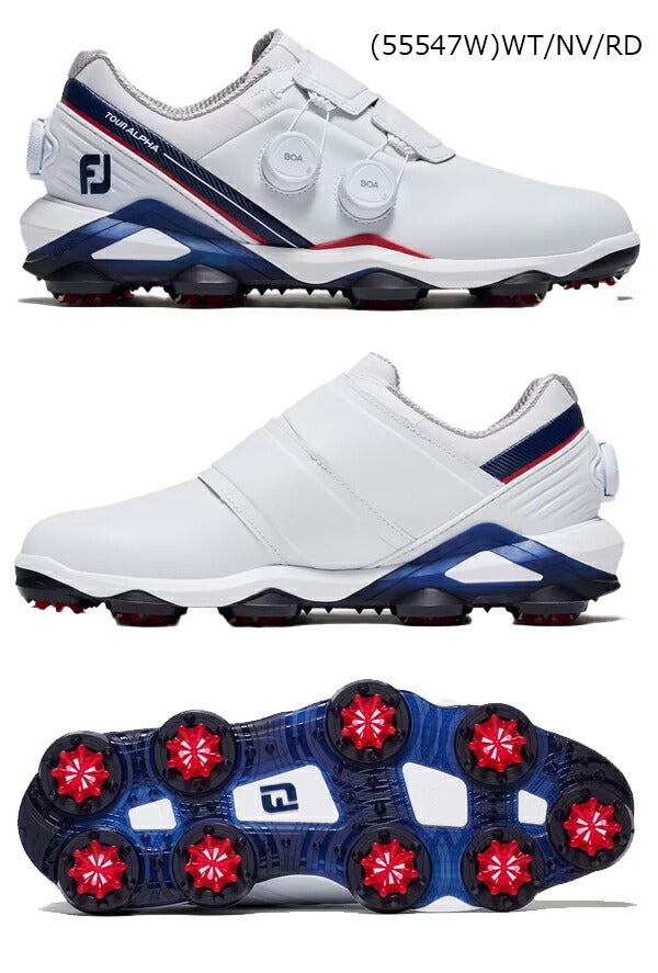 24SSフットジョイメンズ24ツアーアルファトリプルボアスパイクゴルフシューズパルサーLP(FTS3.0)FootJoy【24】