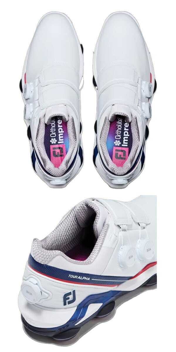 24SSフットジョイメンズ24ツアーアルファトリプルボアスパイクゴルフシューズパルサーLP(FTS3.0)FootJoy【24】