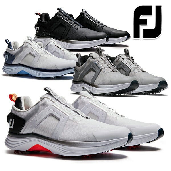 フットジョイメンズ25ハイパーフレックスボアスパイクゴルフシューズBOAウィズ：W防水パルサーLP(FTS3.0)FootJoy【25】