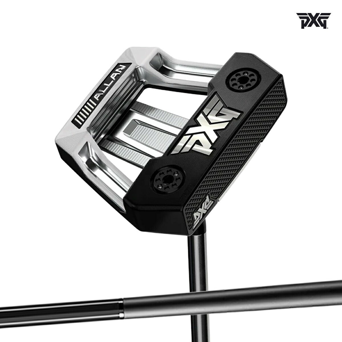 PXGメンズALLANZTBLACKゼロトルクネオマレットSHOSELパターPXGMulti-MaterialPutterShaft-Straight-Blackシャフト【25】