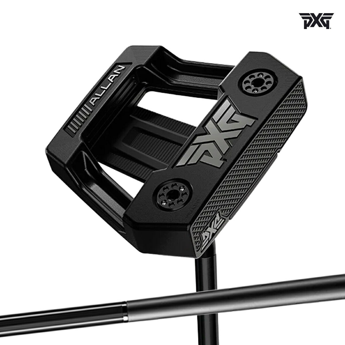 PXGメンズALLANZTDOUBLEBLACKゼロトルクネオマレットSHOSELパターPXGMulti-MaterialPutterShaft-Straight-Blackシャフト【25】