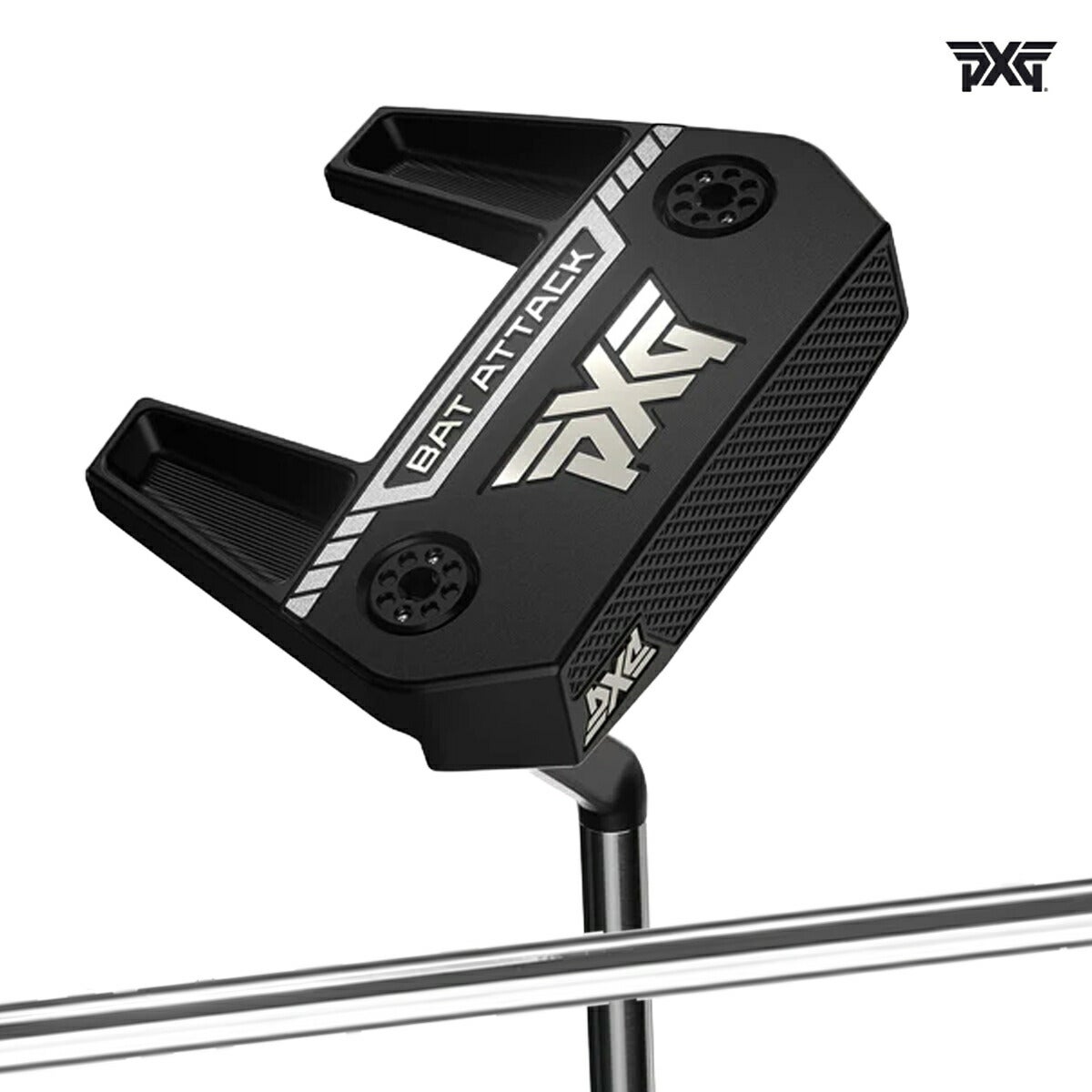 PXGメンズBATATTACKZTゼロトルクネオマレットSHOSELパターStraightPutterShaft-Chromeシャフト【25】