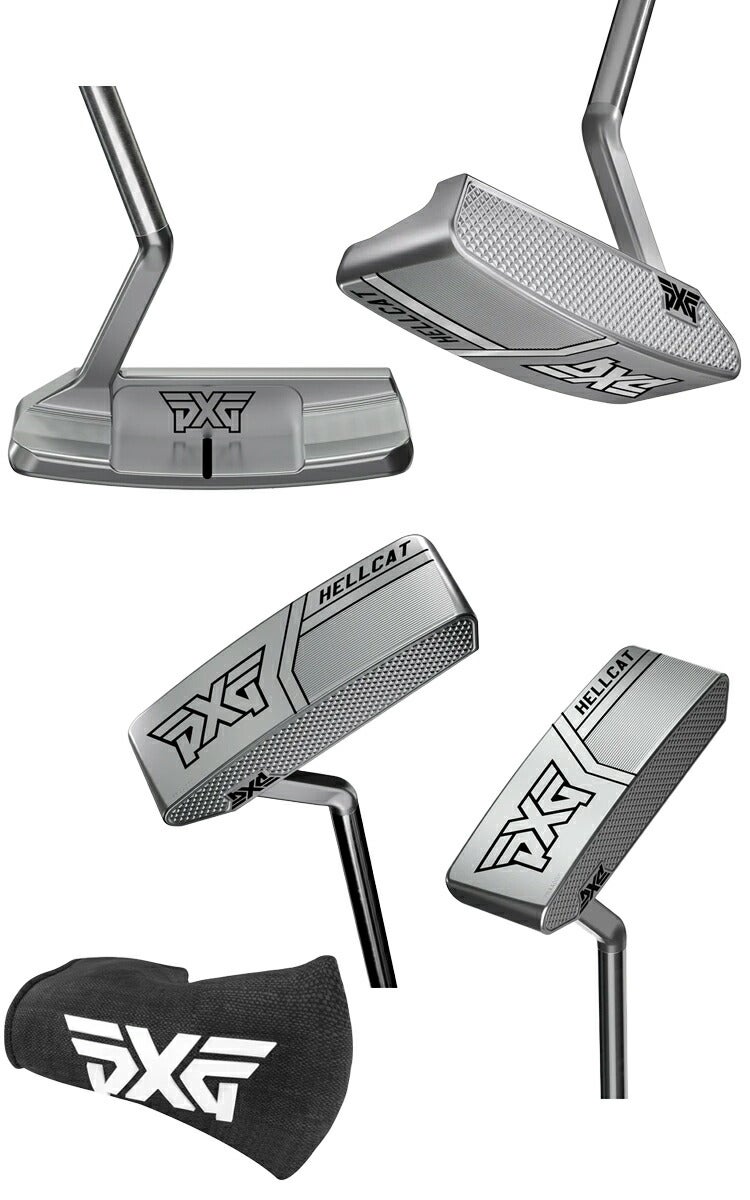 【レフティ／左利き用】PXGメンズHELLCATZTゼロトルクブレードSHOSELパターStraightPutterShaft-Chromeシャフト【25】
