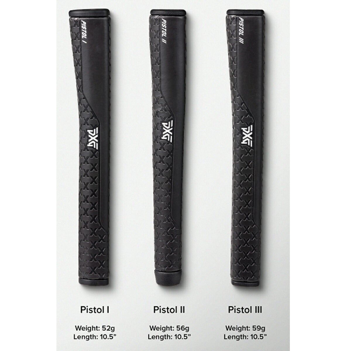 PXG メンズ パター用 ゴルフグリップ PXG Pistol I Putter Grip