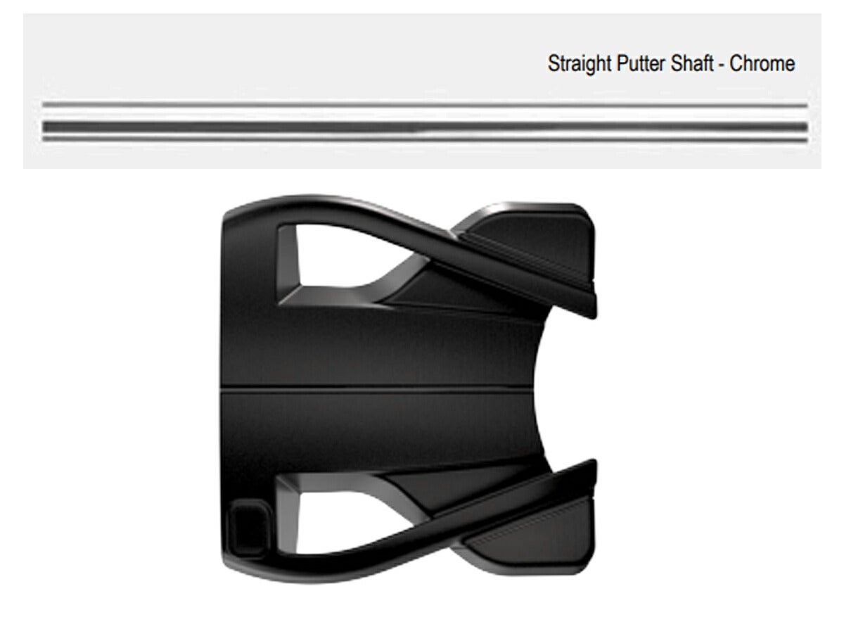PXGメンズBATTLEREADYIITorpedoBlackネオマレットHEELSHAFTEDパターStraightPutterShaft-Chromeシャフト【25】