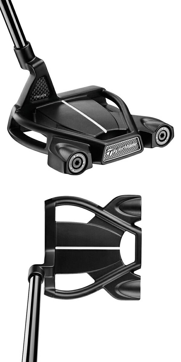 24SSテーラーメイドメンズスパイダーSPIDERTOURTRUSSTM1トラスヒールパターKBSBLACKSTEPLESSスチールシャフトTaylorMade【24】