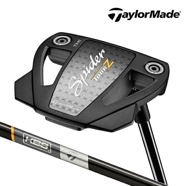 24SSテーラーメイドメンズスパイダーSPIDERTOURZTRUSSTM1トラスヒールパターKBSBLACKSTEPLESSスチールシャフトTaylorMade【24】
