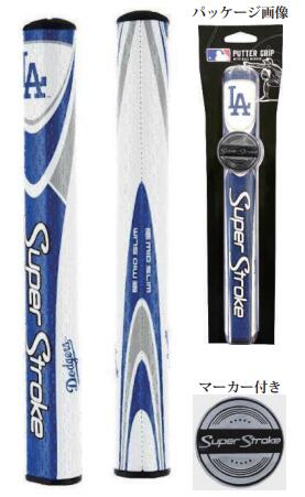 ライトスーパーストロークMIDSLIM2.0ドジャースパターグリップミッドスリム【24】