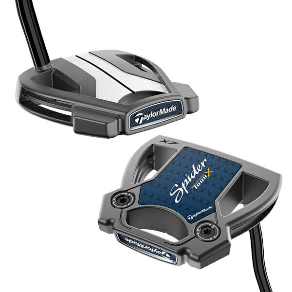 テーラーメイドメンズSpiderTOURXトゥルーパススパイダーツアーエックスダブルベンドパターKBSBLACKステップレススチールシャフトTaylorMade【25】