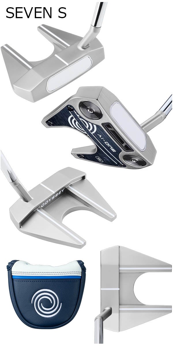 【数量限定】オデッセイメンズAi-ONEシルバーパターSTROKELAB90スチールシャフトODYSSEYパター【25】