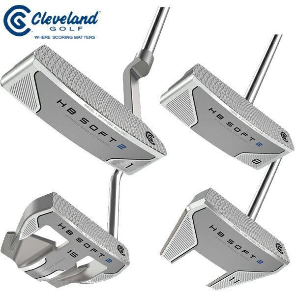 24SSダンロップメンズクリーブランドHBSOFT2パターオリジナルスチールシャフトClevelandGolf【24】