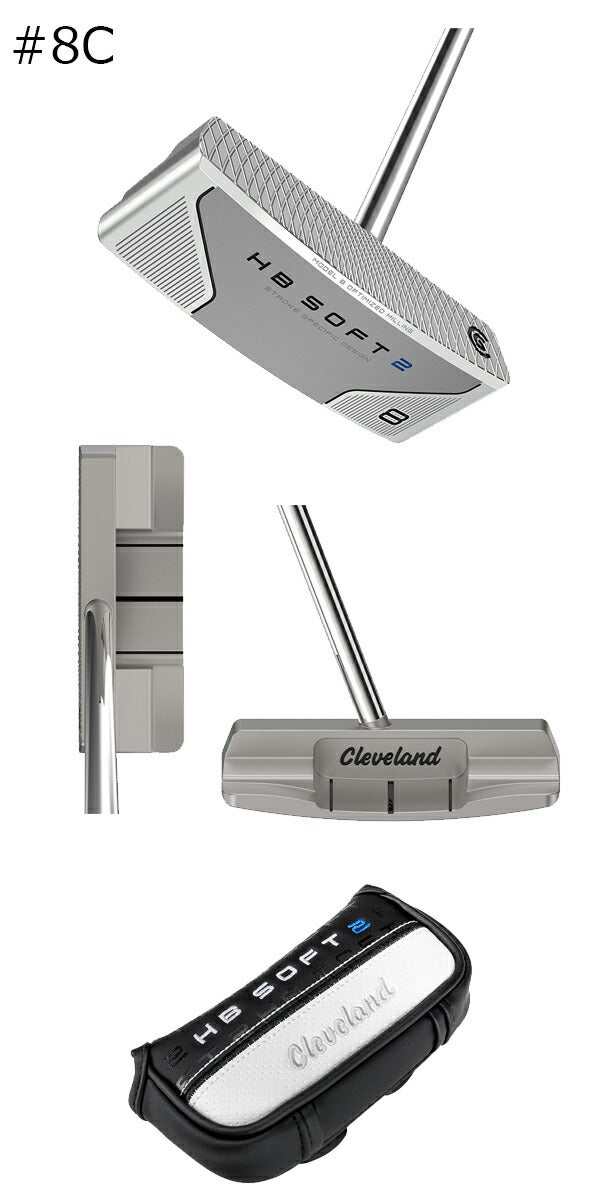 24SSダンロップメンズクリーブランドHBSOFT2パターオリジナルスチールシャフトClevelandGolf【24】