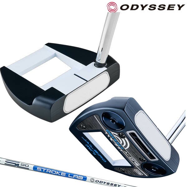 オデッセイメンズAi-ONEジェイルバードミニVERSA90DBパターSTROKELAB90スチールシャフトODYSSEYパター【25】