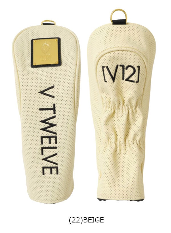 V122025年春夏モデルユニセックスPUNCHINGフェアウェイウッド用ヘッドカバーV122511-AC13【25】