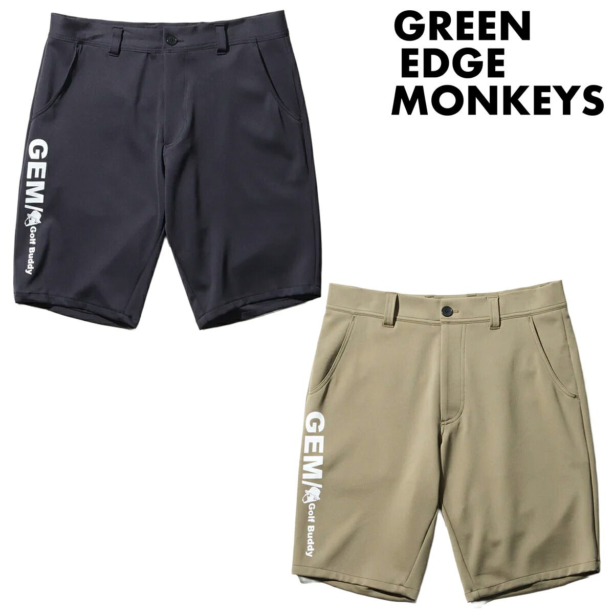 グリーンエッジモンキーズ2026年春夏モデルメンズNeoprenedoublepantsサイドプリントショートパンツ60355102【26SS】