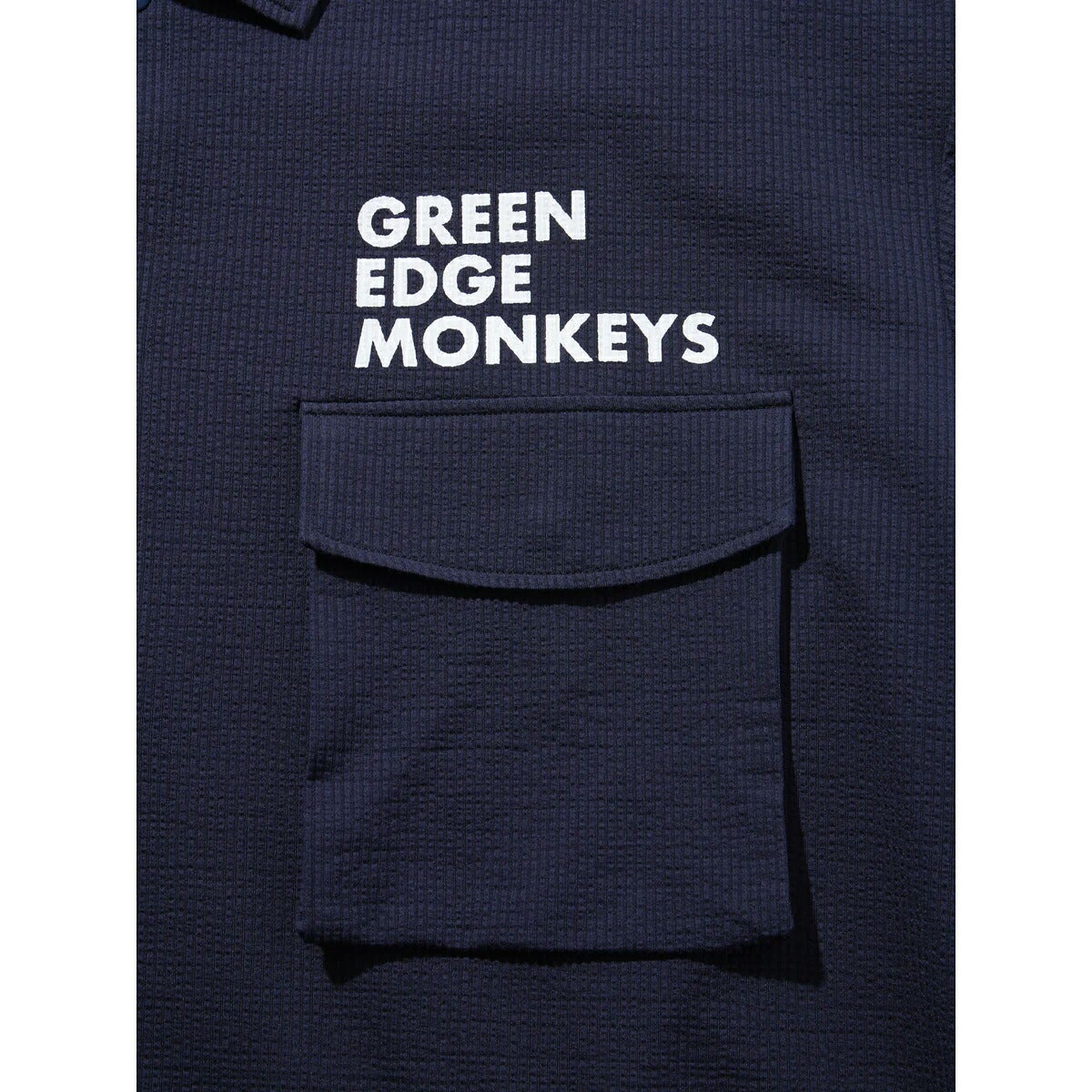 グリーンエッジモンキーズ2026年春夏モデルメンズKnitsoccerShirtニットサッカー半袖シャツ60358001【26SS】