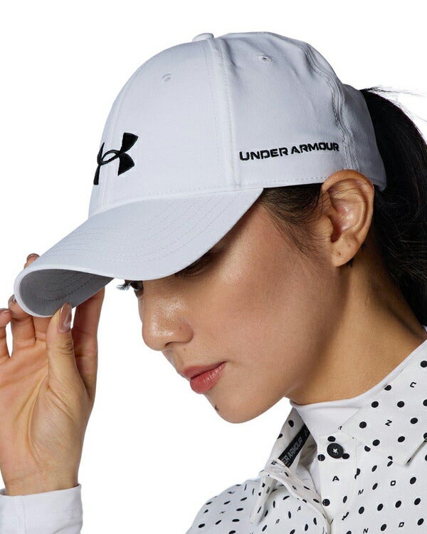 アンダーアーマー2024年春夏モデルレディースUAドライバーアジャスタブルキャップ1384854UNDERARMOUR【24】