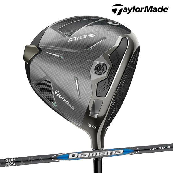 【メーカーカスタム】テーラーメイドゴルフメンズQi35ドライバー2025DiamanaBLUETM50カーボンシャフトTaylorMade【25】