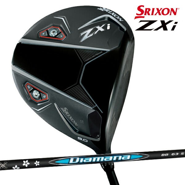 【限定】ダンロップメンズスリクソンZXiドライバーDiamanaBB63カーボンシャフトゼットエックスアイSRIXON【24】