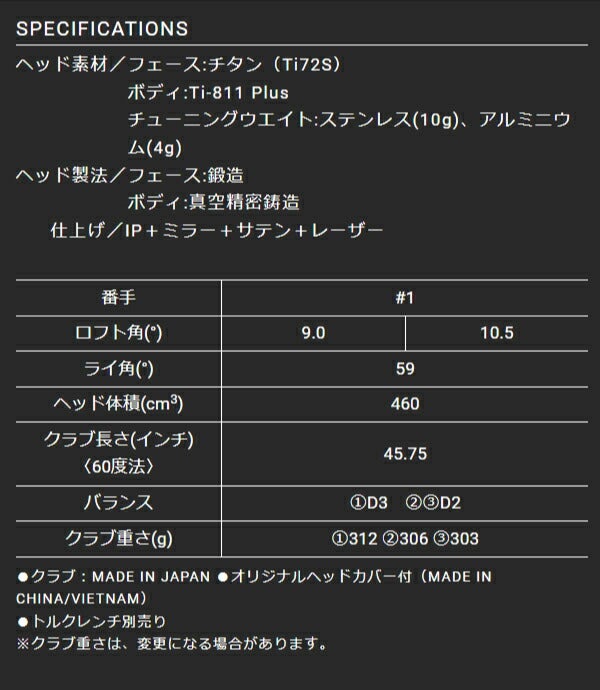 【レフティ／左利き用】ダンロップメンズスリクソンZXiLSドライバーVENTUSZXi60カーボンシャフト【24】
