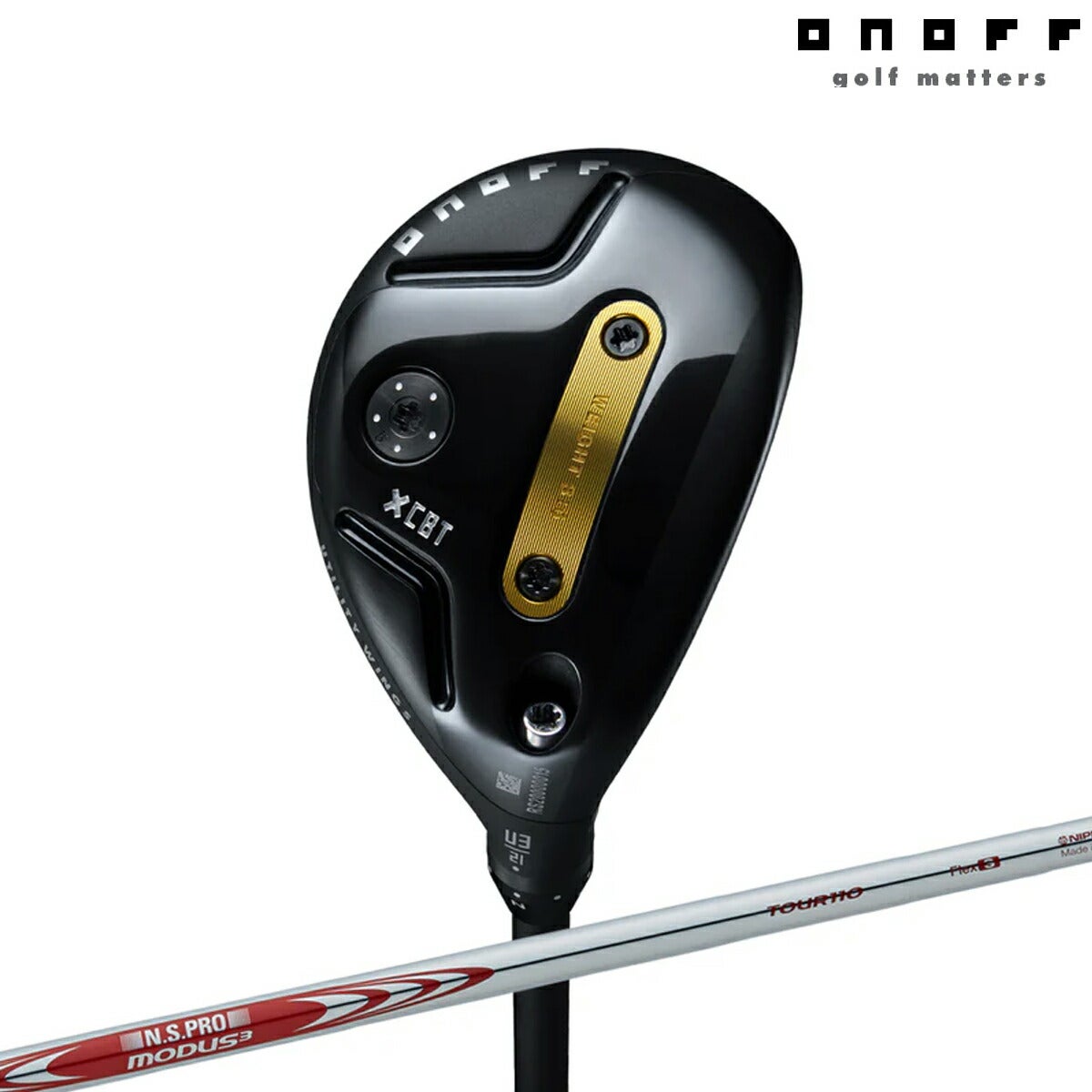 オノフメンズ26KUROUTILITYWINGSクロユーティリティNSPROMODUS3TOUR110スチールシャフト黒ONOFF【26SS】