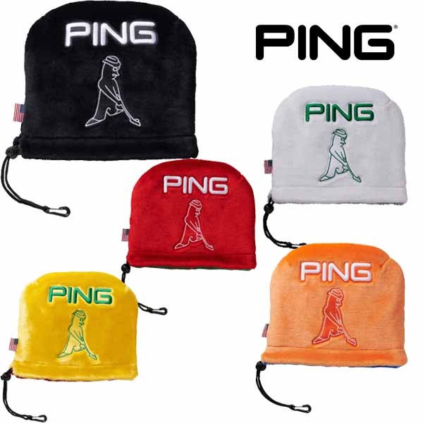ピンゴルフメンズCOLORCODEアイアンカバーHC-C2301PINGGOLF毛足の長いボア素材リバーシブル【23】