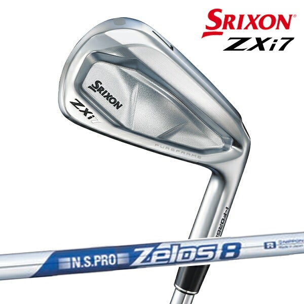 【メーカーカスタム】ダンロップメンズスリクソンZXi7アイアン5本組(6-9、PW)アイアンセットNSPROZELOS8スチールシャフト日本シャフト装着【24】