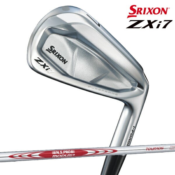 【メーカーカスタム】ダンロップメンズスリクソンZXi7アイアン5本組(6-9、PW)アイアンセットNSPROMODUS3TOUR105スチールシャフト日本シャフト装着【24】