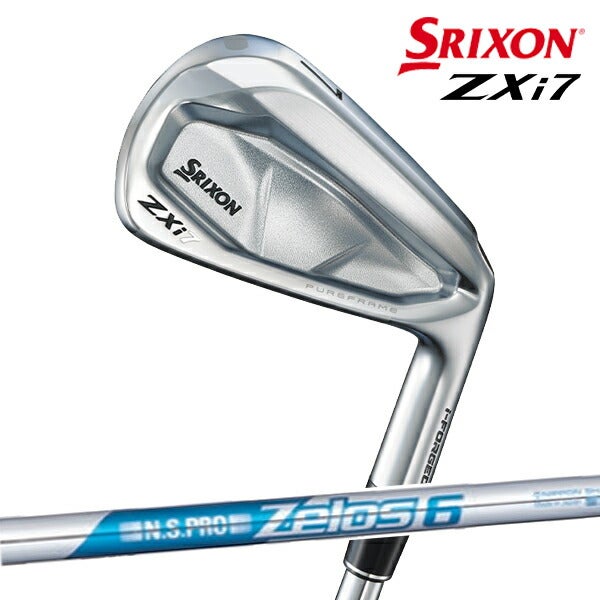 【メーカーカスタム】ダンロップメンズスリクソンZXi7アイアン5本組(6-9、PW)アイアンセットNSPROZELOS6スチールシャフト日本シャフト装着【24】
