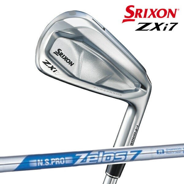 【メーカーカスタム】ダンロップメンズスリクソンZXi7アイアン5本組(6-9、PW)アイアンセットNSPROZELOS7スチールシャフト日本シャフト装着【24】