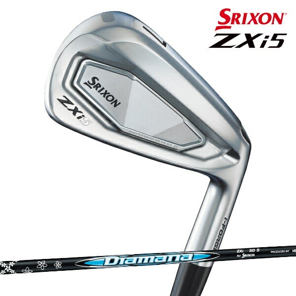 ダンロップメンズスリクソンZXi5アイアン6本組(5-9、PW)DiamanaZXi70forIRONカーボンシャフトゼットエックスアイSRIXON【24】