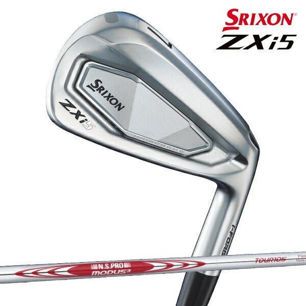 ダンロップメンズスリクソンZXi5アイアン6本組(5-9、PW)NSPROMODUS3TOUR105スチールシャフトゼットエックスアイSRIXON【24】