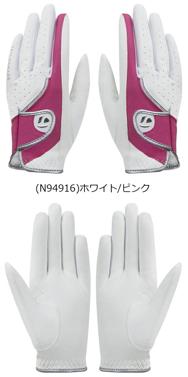 テーラーメイドレディースグリットエレメントゴルフグローブ両手用TJ178TaylorMade【23】
