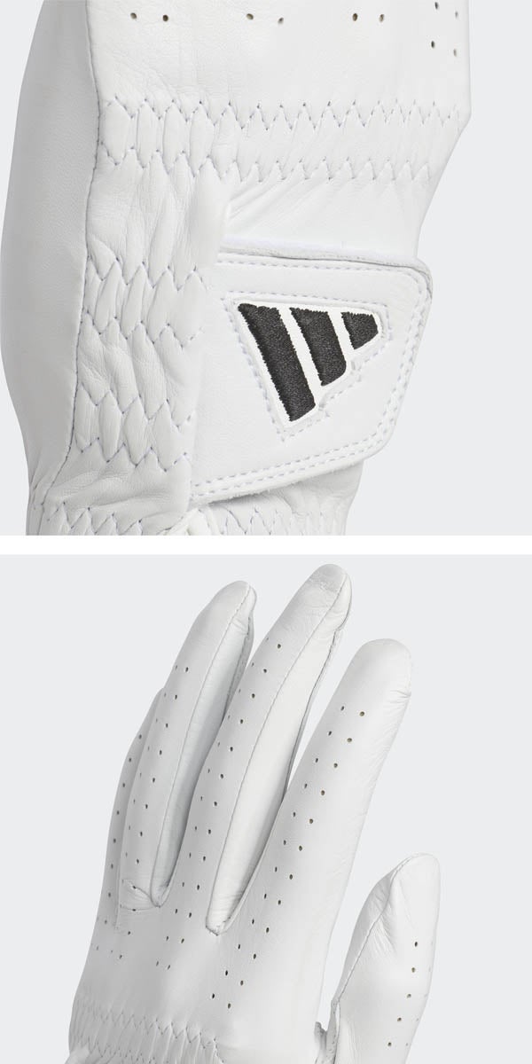 アディダス2025年春夏モデルゴルフメンズレザーゴルフグローブ片手用（左手用・右手用）KVH40adidasgolf【25】