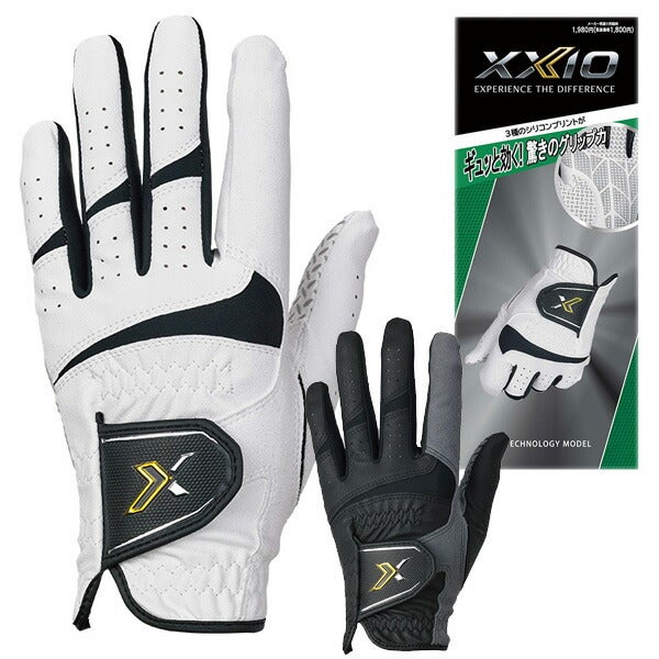 ダンロップゼクシオメンズゴルフグローブ左手用GGG-X018左手装着用【22】