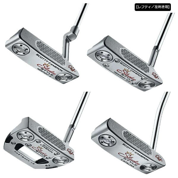 【レフティ／左利き用】タイトリストメンズスコッティキャメロン25StudioStyleパターSCOTTYCAMERON【25】