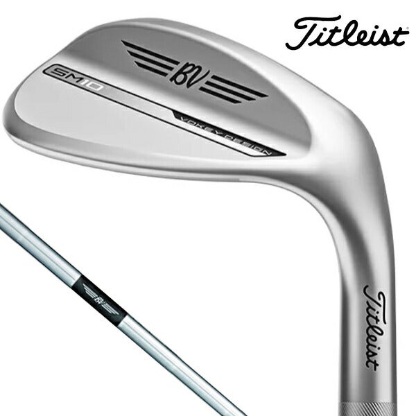 24SSタイトリストメンズSM10ツアークロムウェッジダイナミックゴールドスチールシャフトTitleist【24】
