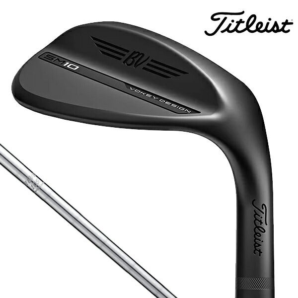 【特注】24SSタイトリストメンズSM10ジェットブラックウェッジBV105スチールシャフトTitleist【24】