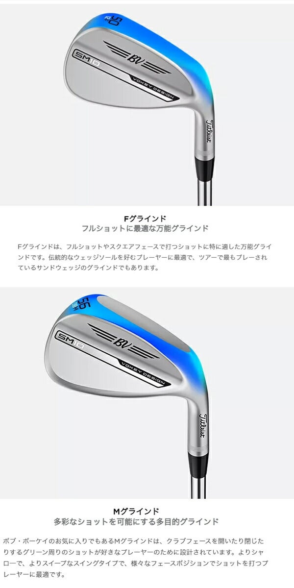 【46度-56度】タイトリストメンズSM10ニッケルクロムウェッジダイナミックゴールドスチールシャフトTitleist【24】