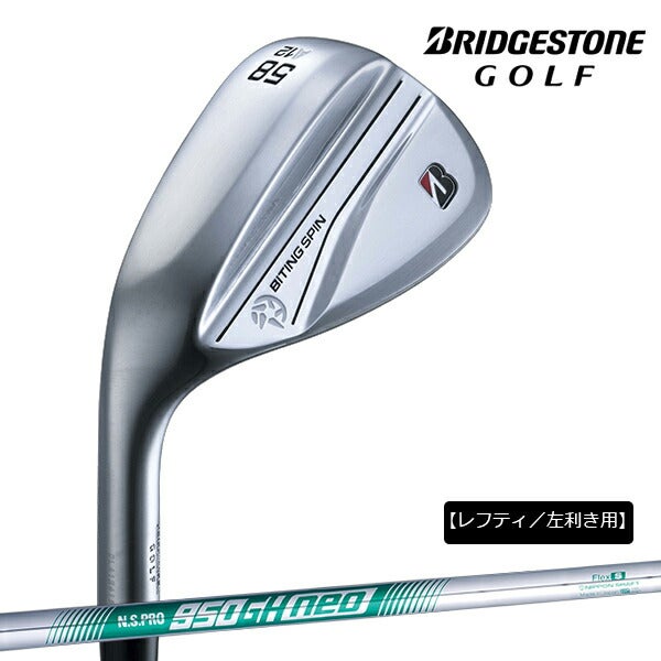 【レフティ／左利き用】ブリヂストンゴルフメンズ24BBITINGSPINウェッジNSPRO950GHneoスチールシャフト【24】