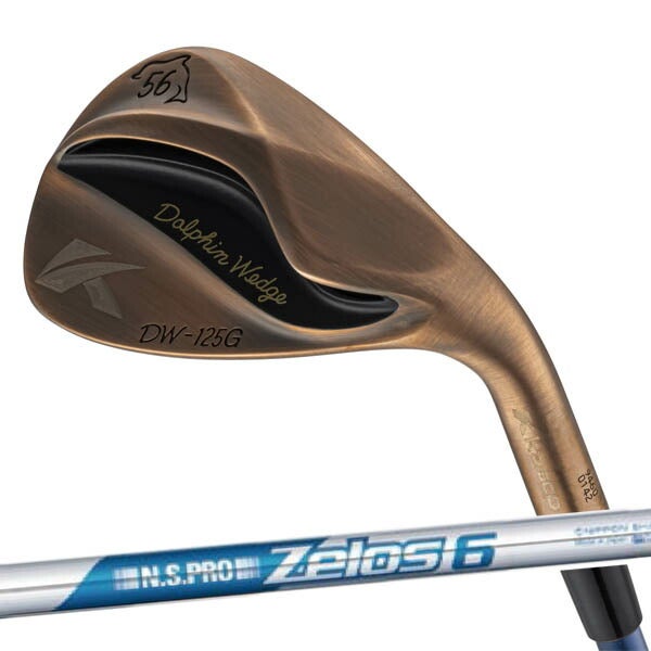 【メーカーカスタム】キャスコレディースDW-125GCopperウェッジNSPROZelos6スチールシャフト【25】