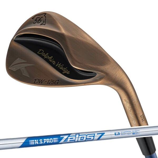 【メーカーカスタム】キャスコレディースDW-125GCopperウェッジNSPROZelos7スチールシャフト【25】