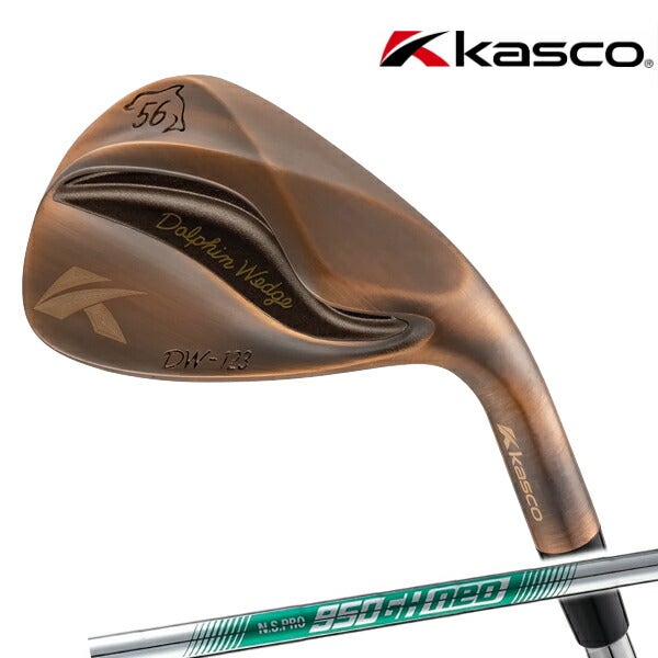 キャスコメンズドルフィンウェッジDW-123Copper銅メッキ仕上げNSPRO950GHneoスチールシャフト