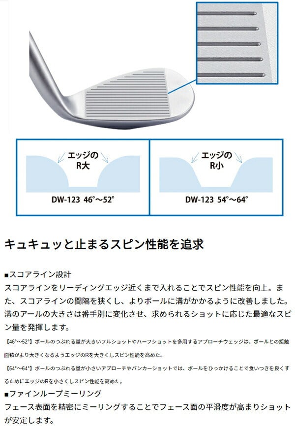 【レフティ／左利き用】キャスコメンズドルフィンウェッジDW-123クロムメッキ仕上げDolphinDP-231Wカーボンシャフト