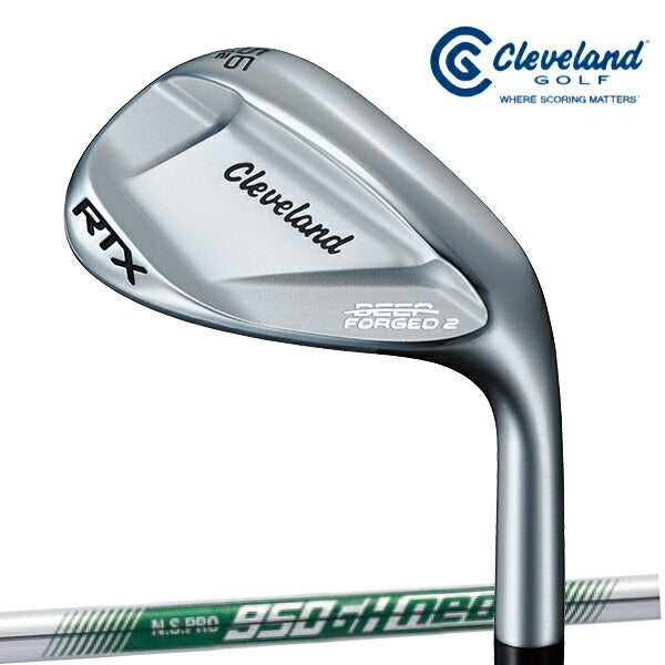 【特注】23FWダンロップメンズクリーブランドディープフォージド2ウェッジNSPRO950GHneoスチールシャフトClevelandGolf【23】