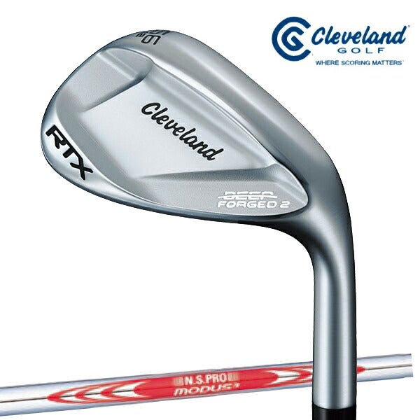 【特注】23FWダンロップメンズクリーブランドディープフォージド2ウェッジNSPROMODUS3TOUR120スチールシャフトClevelandGolf【23】