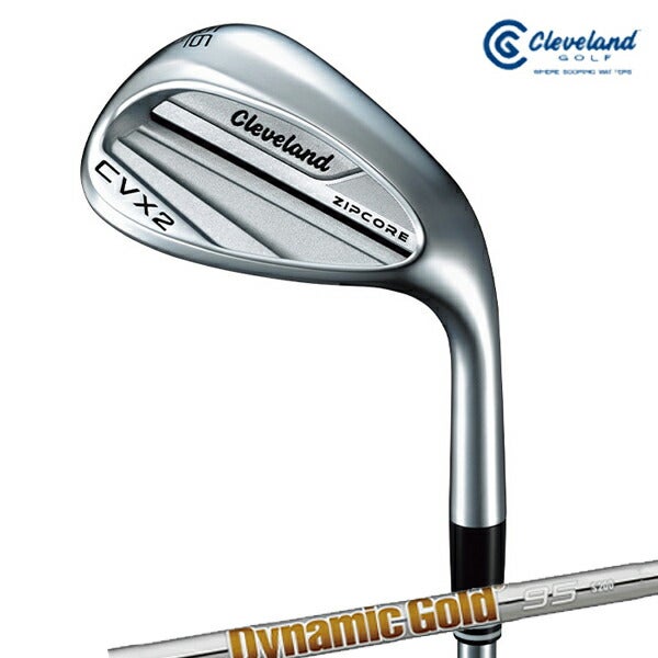 24SSダンロップメンズクリーブランドCVX2ZIPCOREウェッジダイナミックゴールド95スチールシャフトClevelandGolf【24】